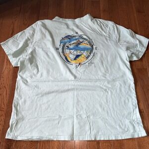 Guy Harvey XXL T-Shirt With Fish & Compass Art